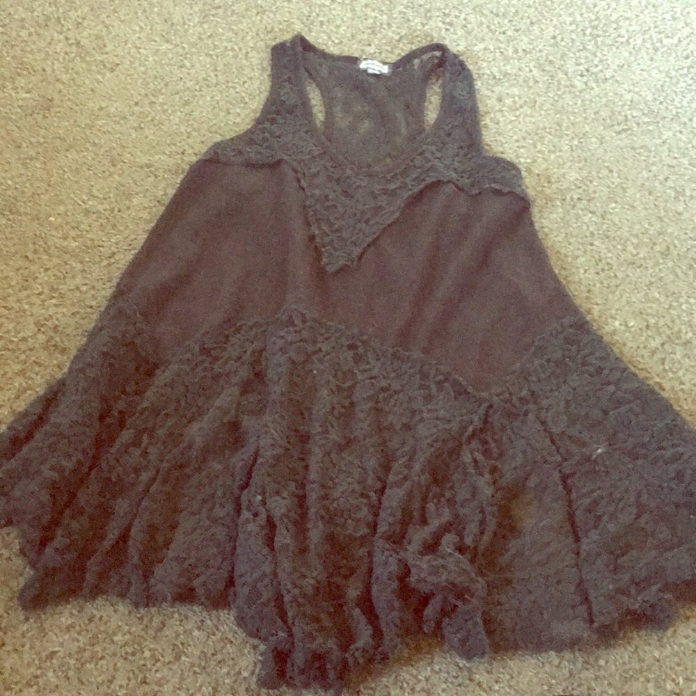 Lacy tank top
